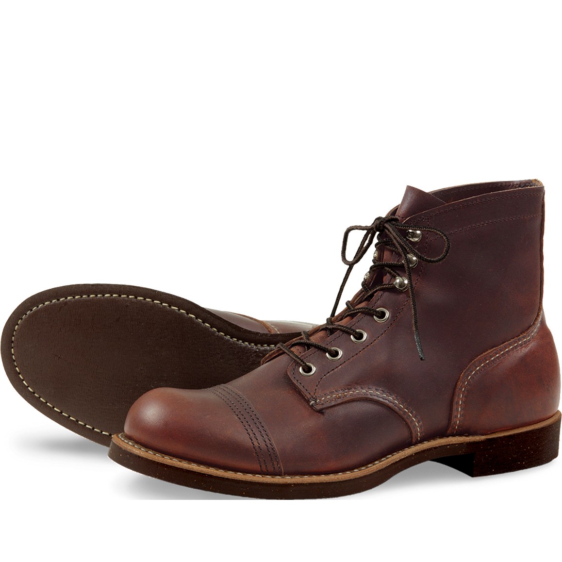 Red Wing 8111 Iron Ranger Marron fonc�