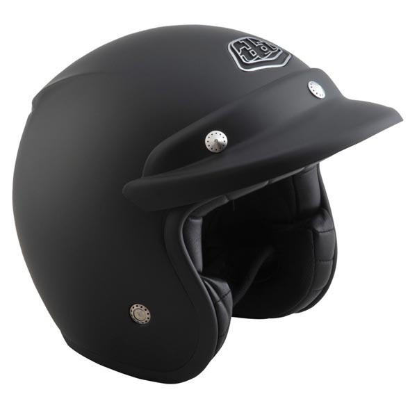 Troy Lee Design Open Face Noir Mat