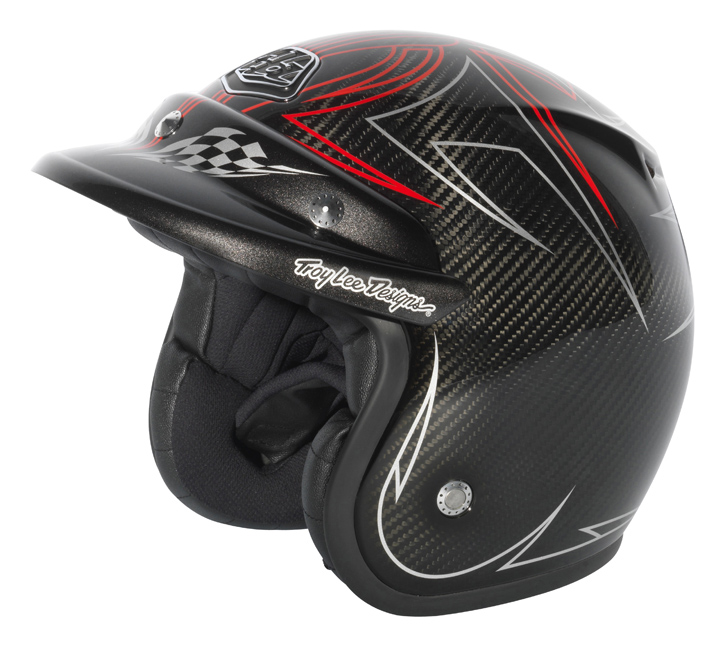 Troy Lee Design PINSTRIPE Carbone Troy Lee Design PINSTRIPE Carbone