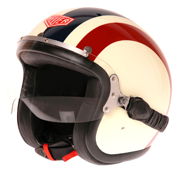 Casque Jet Airborn ABH1 Tag Heuer creme