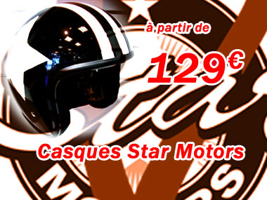 Casque moto star motors