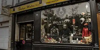 devanture boutique vintage motors bastille